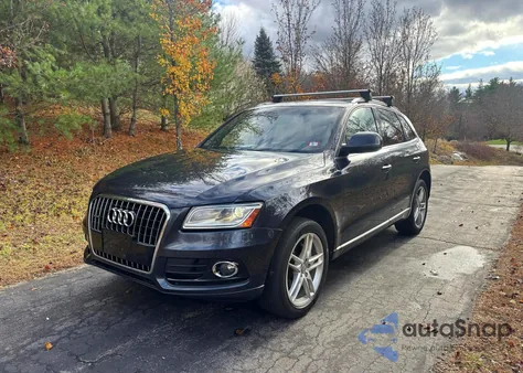 2016 Audi Q5 Premium Plus from USA, damaged, VIN WA1L2AFP7GA063239